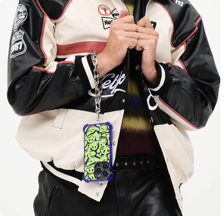 CASETiFY Metal Chain Phone Strap | Luxury Gold/Silver Convertible Wrist Crossbody Lanyard - Ellis Edge