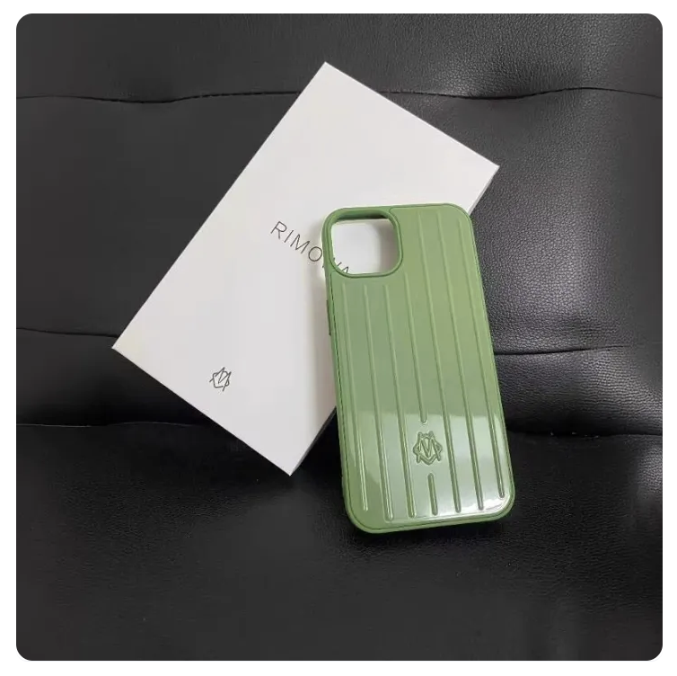 Rimowa Aluminum Alloy Case iPhone 15 Pro Max High-End Luxury Anti-Fall Metal Protective Cover with TPU Corners