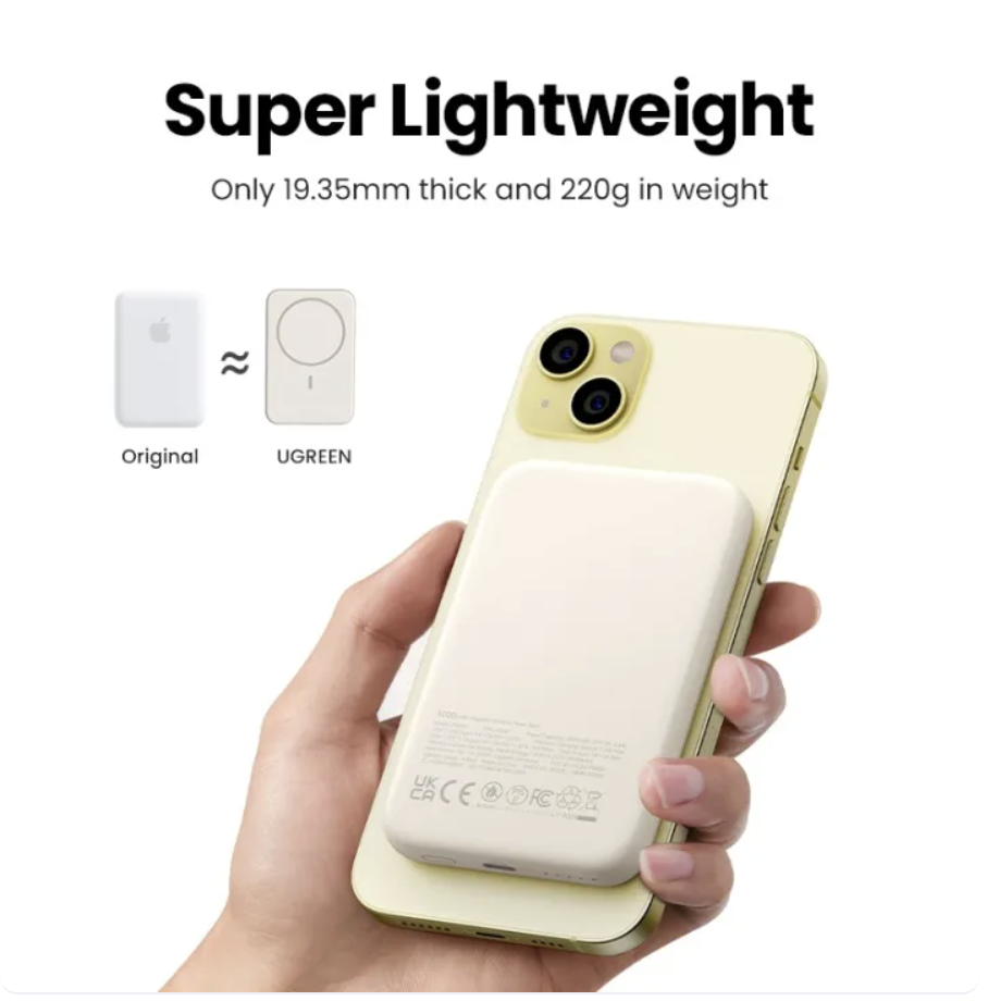 UGREEN Magnetic Wireless 10000mAh PowerBank Charger Power bank PB561