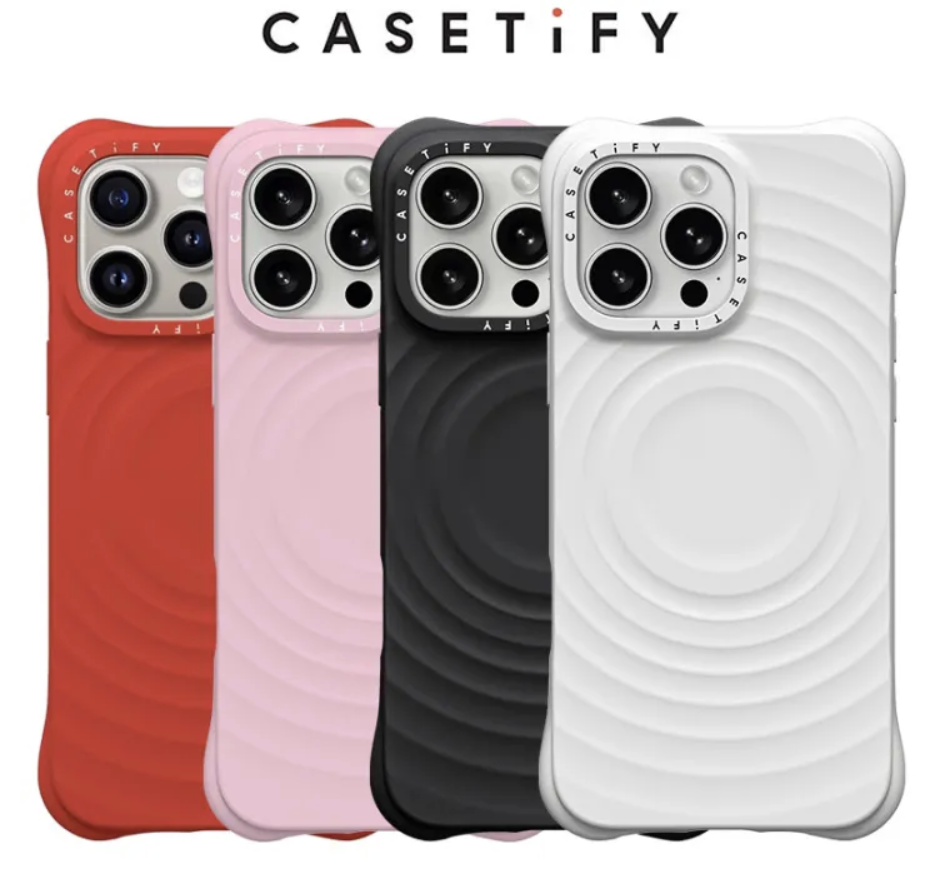 CASETiFY Ripple Case with Magsafe for iPhone 16 Pro Max / iPhone 15 Pro Max / iPhone 14 Plus / iPhone 13 Pro Max / iPhone 12 Pro Max G-DRAGON Same Style Phone Case