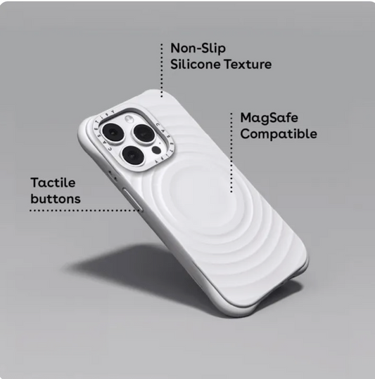 CASETiFY Ripple Case with Magsafe for iPhone 16 Pro Max / iPhone 15 Pro Max / iPhone 14 Plus / iPhone 13 Pro Max / iPhone 12 Pro Max G-DRAGON Same Style Phone Case