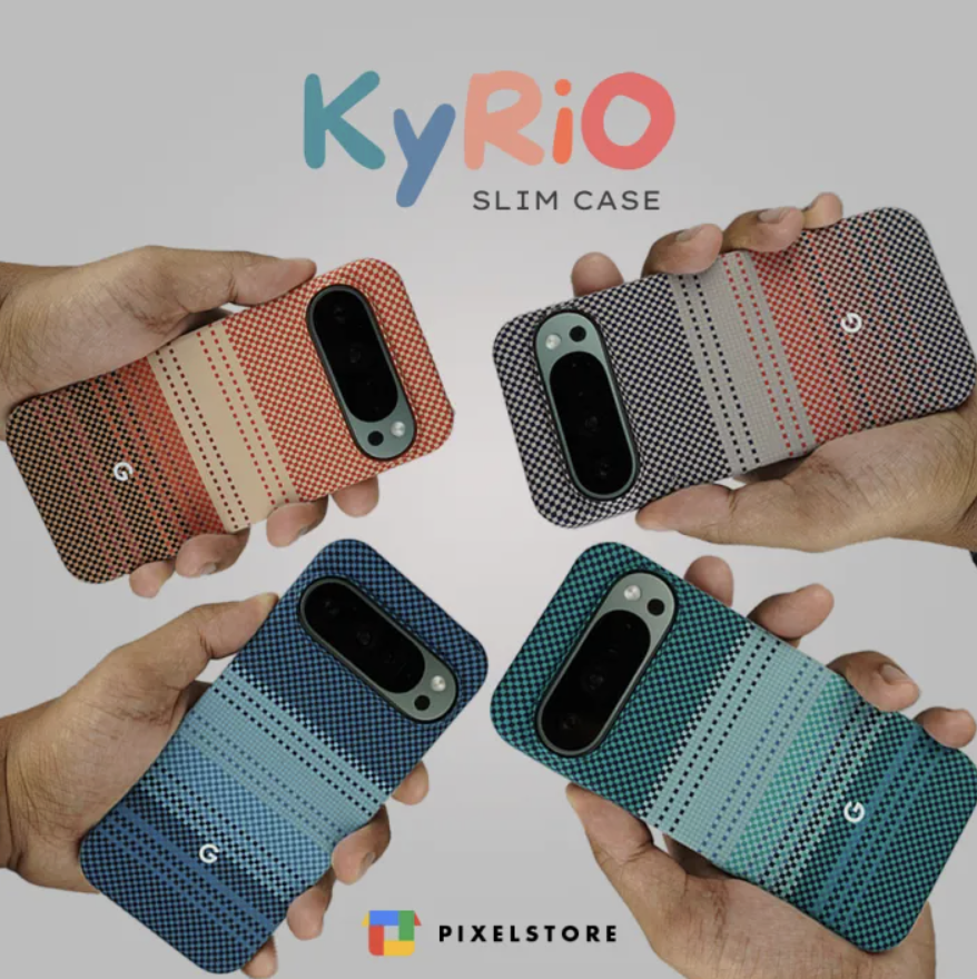 KYRIO Slim Case Checkered Design Magnetic Charging Compatible for Google Pixel 10/10Pro/10ProXL/9/9Pro/9ProXL/8/8Pro/7/7Pro
