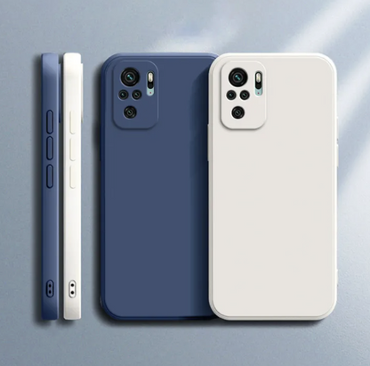 For Xiaomi Redmi Note 10s Case Redmi Note 10s 10 Note10 Pro 4G Funda Cover Square Matte Silicone Luxury Classic Phone Cover