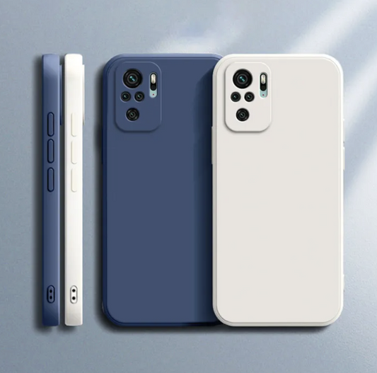 For Xiaomi Redmi Note 10s Case Redmi Note 10s 10 Note10 Pro 4G Funda Cover Square Matte Silicone Luxury Classic Phone Cover