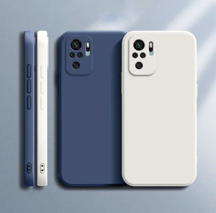For Xiaomi Redmi Note 10s Case Redmi Note 10s 10 Note10 Pro 4G Funda Cover Square Matte Silicone Luxury Classic Phone Cover