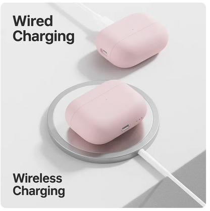 Silicone Case for AirPods Pro 3 (2025) with/without Keychain | Soft Protective Skin Cover Anti-Yellowing - Ellis Edge