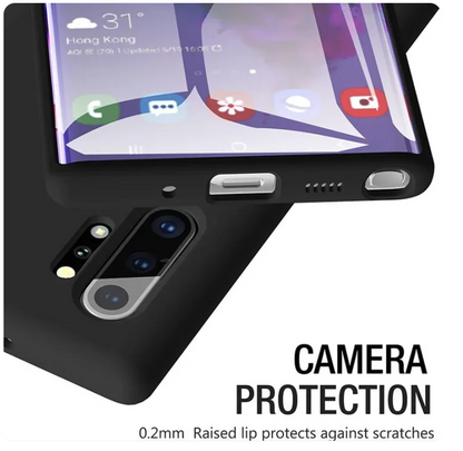 LUOWAN Galaxy Note 10 Plus Case | Soft Flexible TPU Shockproof Protective Cover Matte Anti-Fingerprint