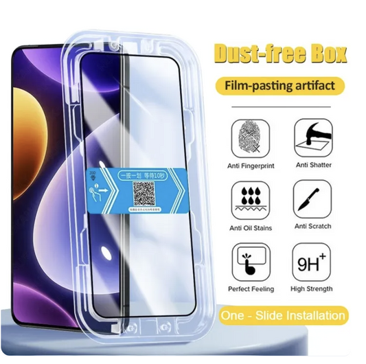 Tempered Glass Screen Protector Samsung Galaxy S25 S24 Ultra S24+ S23 FE Fingerprint Unlock Quick Install Alignment Tray UV
