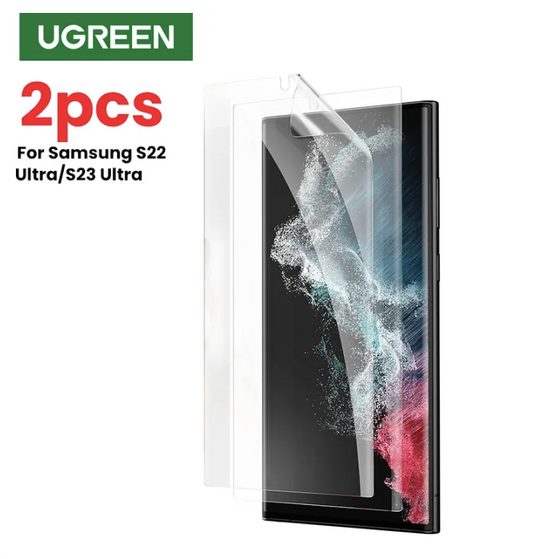 UGREEN 2pcs HD Flexible TPU Film Samsung Galaxy S24 Ultra S23 Ultra S22 Ultra Boundless Full Screen Self-Healing Protector