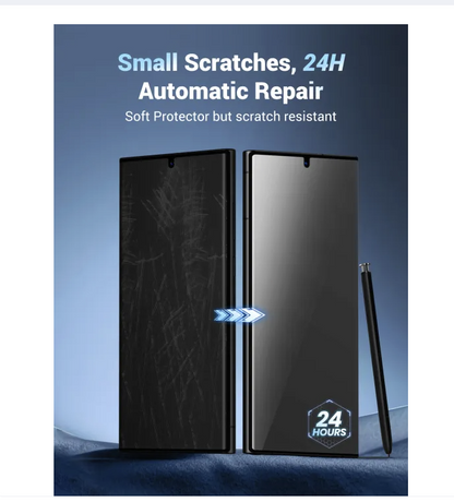 UGREEN 2pcs HD Flexible TPU Film Samsung Galaxy S24 Ultra S23 Ultra S22 Ultra Boundless Full Screen Self-Healing Protector