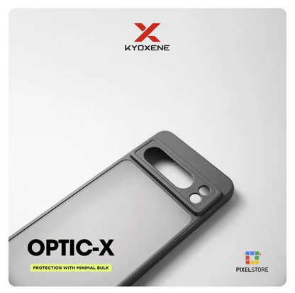KYOXENE OPTIC-X Matte Hybrid Bumper Case Google Pixel 9a 9 Pro XL 8 Pro 7a MagSafe Wireless Charging Anti-Fingerprint