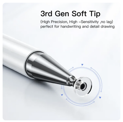 GOOJODOQ Universal Capacitive Stylus Pen for iPad iPhone Android Tablet Phone Touch Screen Precision Tip Palm Rejection