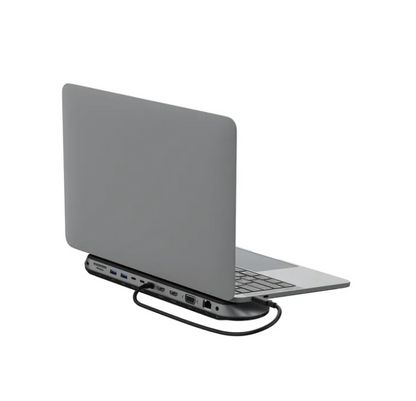 Belkin INC014 BoostCharge Pro 11-in-1 USB-C Hub Dock 140W PD Triple 4K@120Hz 2.5Gbps Ethernet for MacBook iPad Windows