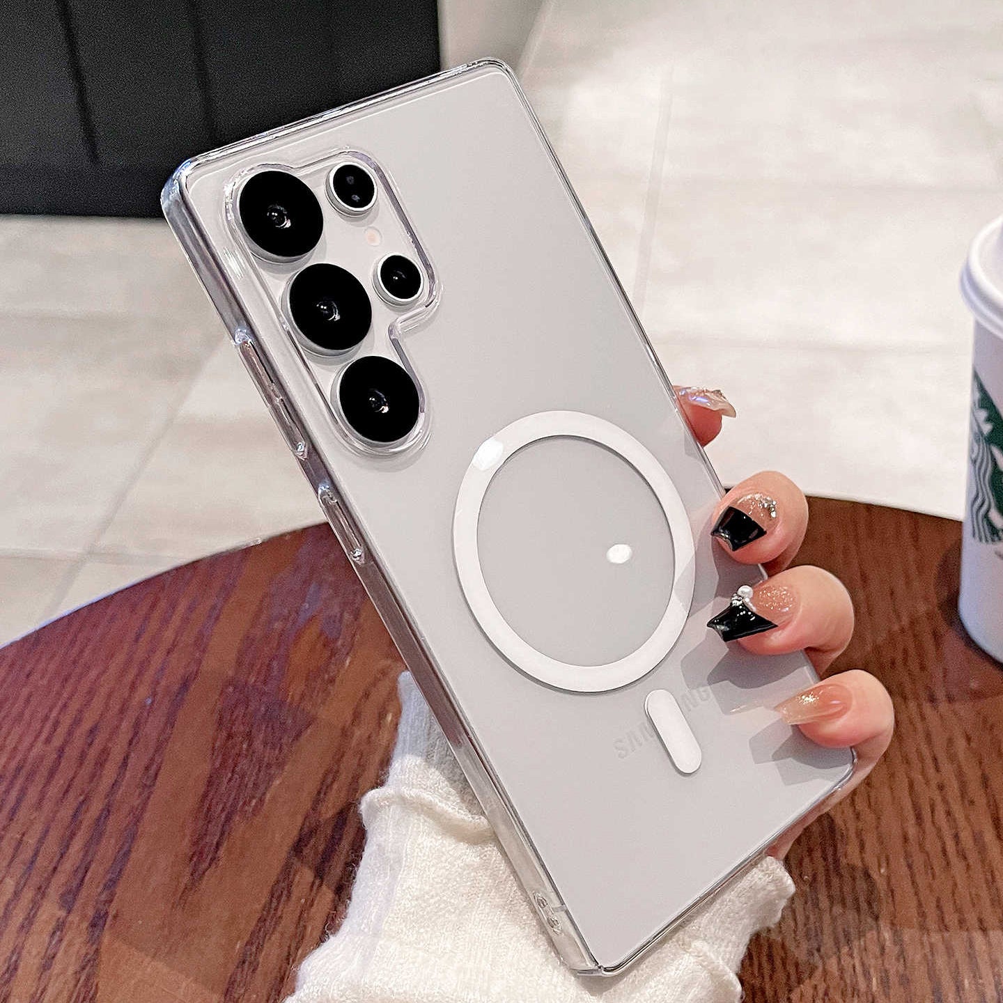 Galaxys Clear Phone Case for Galaxy S25 - S22