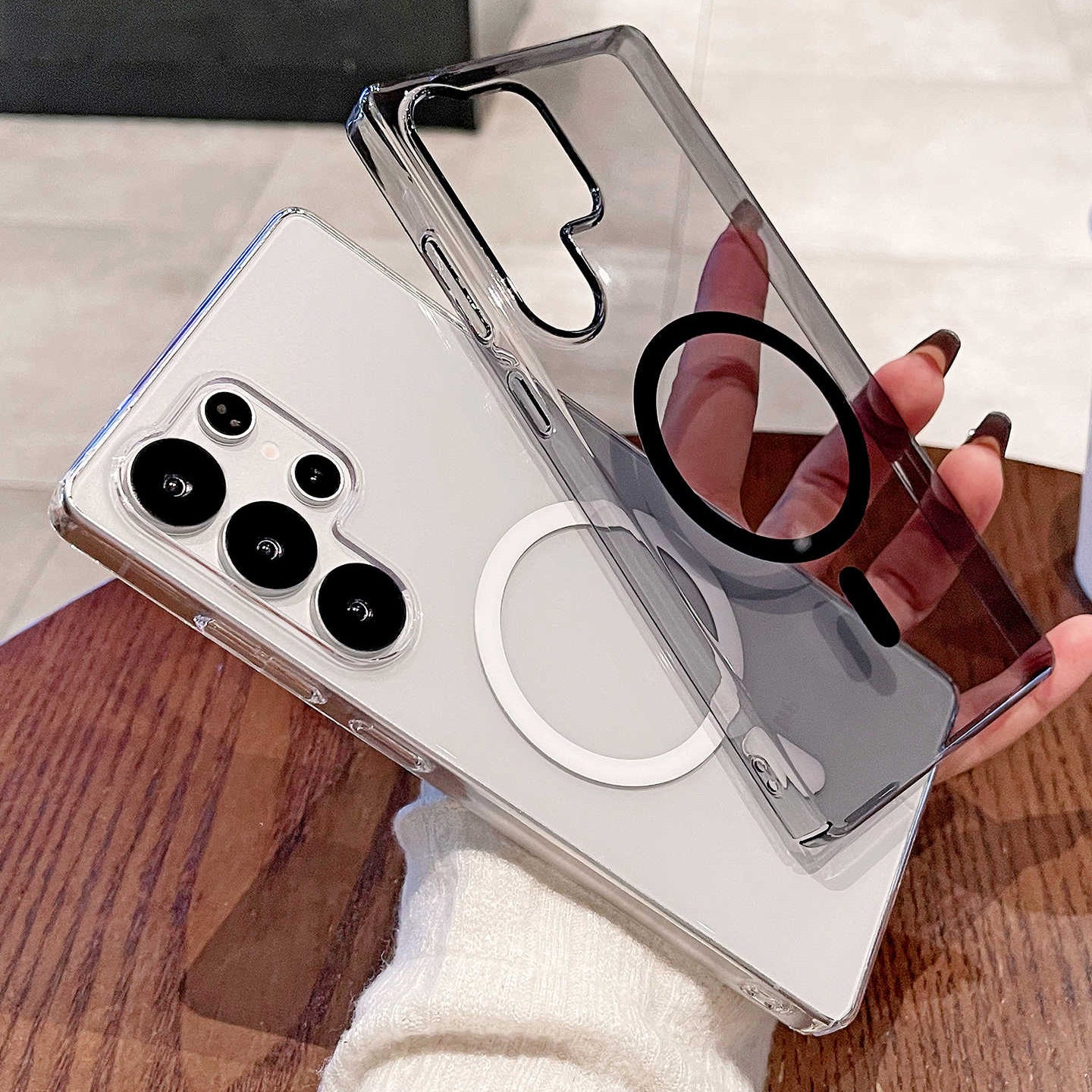 Galaxys Clear Phone Case for Galaxy S25 - S22