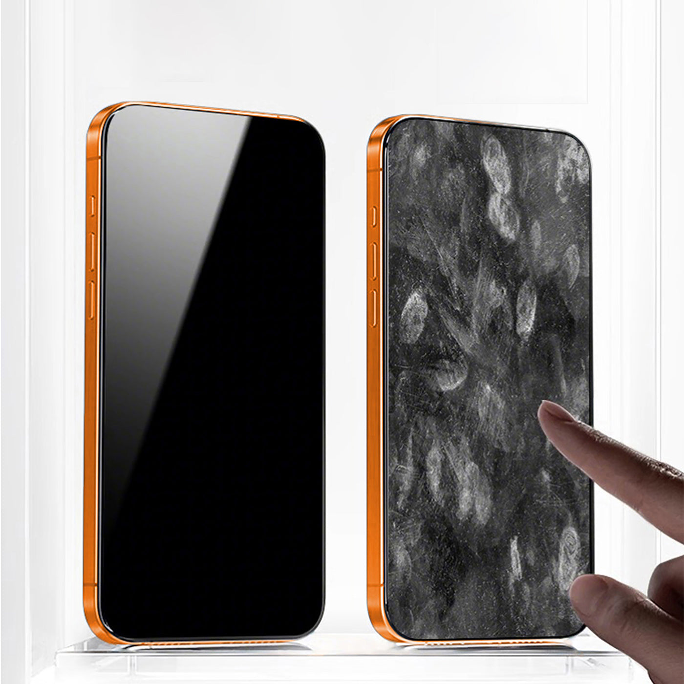 Premium Tempered Glass Screen Protector(iPhone 13–17 Series) – Anti-Fingerprint, Anti-Drop & Crystal-Clear